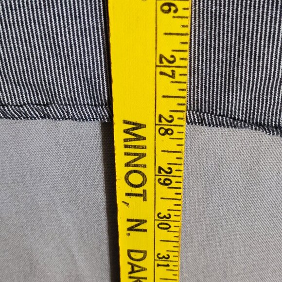 Mavi Denim Wear Fitted casual button down shirt men's sz M grey stripes pattern - Picture 10 of 10